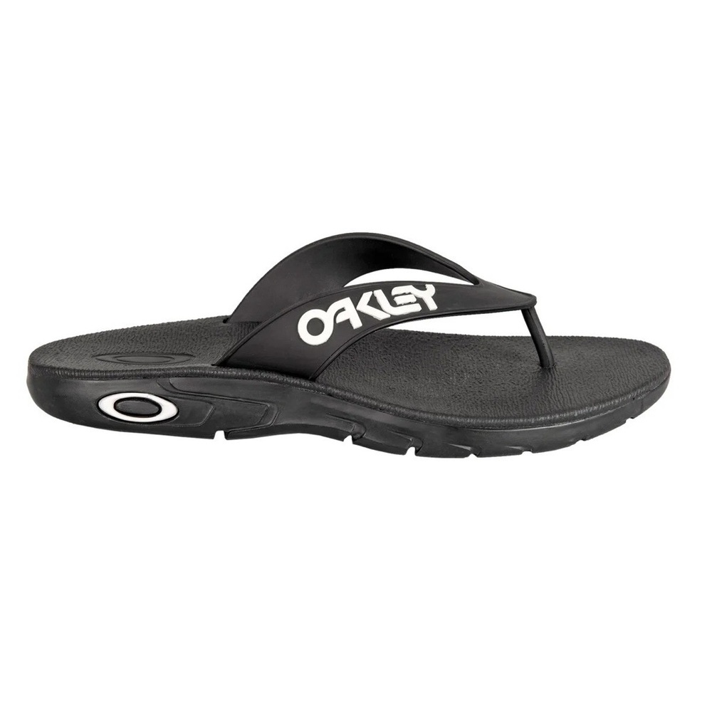 Oakley Black Flip-Flops